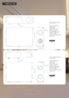 Déshumidificateur WIFI et unité de ventilation mécanique verticale résidentielle avec récupération de chaleur et échangeur de chaleur ERV