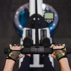 Guantes de entrenamiento de gimnasio de alto rendimiento hechos profesionalmente con logotipo personalizado para levantamiento de pesas de bajo costo - Product Image 4