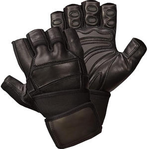Vente en gros de gants de fitness avec logo personnalisé pour femmes et hommes gants d'haltérophilie en cuir pour le cyclisme et l'entraînement sportif - Product Image 5