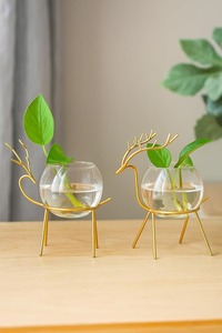 Terrario de cristal con diseño único de animales para decoración del hogar, maceta suculenta, centro de mesa, caja de exhibición decorativa para interiores - Product Image 4