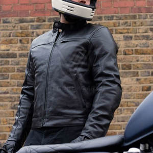 แจ็กเก็ตมอเตอร์ไซค์หนังสำหรับฤดูหนาวระบายอากาศได้ดีออกแบบโลโก้และสีได้ตามต้องการ - Product Image 3