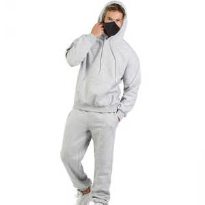 Trajes de jogging en blanco Hombres Sweat Suit - Product Image 2