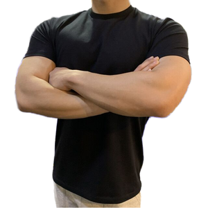 Camisetas informales de secado rápido 100% de algodón para hombre, patrón de letras, serigrafía personalizada, diseño en blanco, estambre, ajuste holgado - Product Image 2