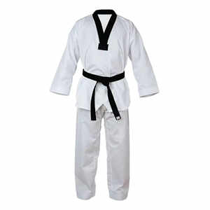 ชุดคาราเต้สำหรับผู้ใหญ่ ขายตรงจากโรงงาน ผ้าฝ้าย 100% ยืดหยุ่น น้ำหนักเบา ชุดยูนิฟอร์มศิลปะการต่อสู้ - Product Image 6