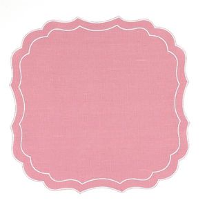 Elegant European Luxury Linen <b>Dining</b> <b>Table</b> <b>Placemat</b> Handmade Embroidery Customizable Color/Logo Reusable Washable for Home Decor - Product Image 1