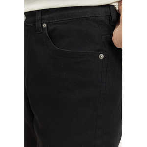 กางเกงยีนส์ทรงสลิมฟิต สโตนวอช วินเทจ ทรงดินสอ ขากว้าง ปักลาย กางเกงทรงดินสอสีฤดูหนาว MN-JNS-WS25-008 - Product Image 5