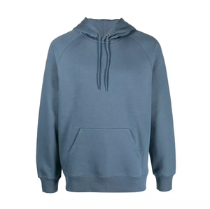 Sweats à capuche d'hiver pour hommes, brodés, unis, 100% coton, coupe ample, pour un usage quotidien, vente en gros - Product Image 2