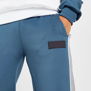 Chándales personalizados para entrenamiento al aire libre, conjunto de joggers y sudaderas con capucha para hombres, chándales de algodón de primera calidad para hombres - Product Image 5