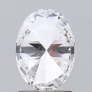 F Color VS2-diamante Labgrown pulido, tamaño 1,79 Ct, forma ovalada, HPHT-CVD, joyería de Diamante Suelto - Product Image 2