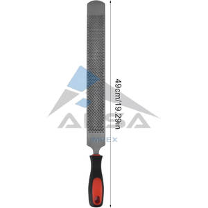 Hoof Rasp 19.29 Inch Hoof Rasp File with Handle Shoeing Rasp Low Alloy <b>Horseshoe</b> Trimming Miniature Horses Goats Donkeys Pigs - Product Image 3