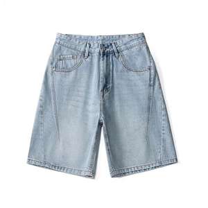 Nouvelle tendance été nouveaux hommes mode Stretch Slim jean court détresse hommes mince Denim Shorts OEM entretenu personnalisé - Product Image 2