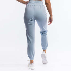 Pantalones Jogger de Cintura con Cordón para Mujer, Ropa de Calle de Invierno, Frente Plano, Logotipo Personalizado, 100% Algodón de Alta Calidad para Mujer - Product Image 6