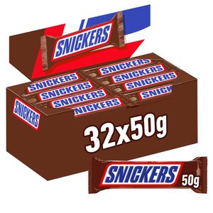 Snickers Chocolate Bars, Caramel & Peanuts, Whole Milk Chocolate, Bulk Pack, 32 x 50 g - Product Image 4