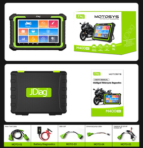 Lecteur <span class=keywords><strong>de</strong></span> code universel pour moto JDiag M400 Pro, <span class=keywords><strong>tablette</strong></span> 8,0 pouces, système <span class=keywords><strong>Android</strong></span>, OBD2 12-24V, ABS, moteur pour BMW/Ducati/Harley/Yamaha - Product Image 2