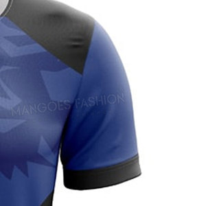 เสื้อยืดเกมมิ่งคุณภาพสูง พิมพ์ลายดิจิทัลตามสั่ง เป็นมิตรกับสิ่งแวดล้อม คอกลม ระบายอากาศได้ดี สวมใส่สบาย ไซส์ใหญ่สำหรับผู้ชาย - Product Image 4