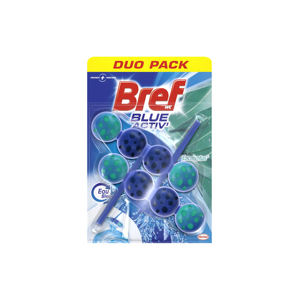 Bref Power Active, pack de désodorisants pour toilette (pin, océan, citron) 3x50g - Product Image 1
