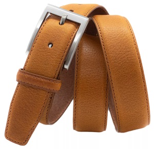 Mens Black <b>Leather</b> <b>Belt</b> With Gun Metal Buckle Authentic 100% Vintage Men's <b>Genuine</b> <b>Leather</b> <b>Belt</b> - Product Image 4