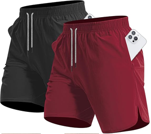 Pantalones Cortos Deportivos para Hombre, de Secado Rápido, con Bolsillos, para Correr, Gimnasio, Ejercicio y Entrenamiento - Product Image 5