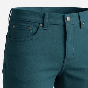 กางเกงยีนส์ทรงตรงสำหรับผู้ชาย สีสั่งทำได้ คลาสสิก สวมใส่สบาย เหมาะสำหรับใส่ในชีวิตประจำวัน ให้ความสบายตลอดวัน - Product Image 4