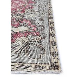 Alfombra de Lana Anudada a Mano de Gran Tamaño, Diseño Abstracto Rectangular con Medallón Rojo Naranja, para Sala de Estar, Modelo Pae-2440 - Product Image 4