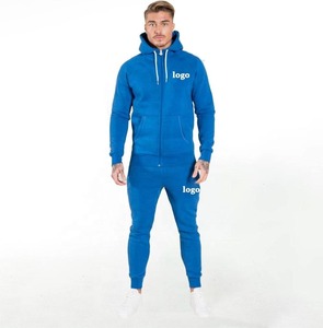 2025 ÚLTIMO CHÁNDAL SLIM FIT PARA HOMBRE ALGODÓN/POLIÉSTER MANGA COMPLETA TELA LIGERA PARA TRAJES DE ENTRENAMIENTO - Product Image 2