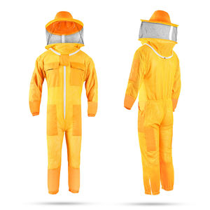 Combinaison d'apiculteur professionnelle ventilée pour l'apiculture, services de conception personnalisée et de traitement d'étiquettes privées, couleur bronzée - Product Image 1