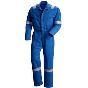 Hola VS personalizado transpirable reflectante seguridad ignífugo trajes de seguridad ropa de trabajo de invierno hecha de algodón/poliéster a bajo precio - Product Image 4