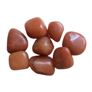 Piedra de alta calidad Tumbled Red Aventurine Cristal natural Tumbled Healing Bulk Pebble Agate Gemstone Bulk Chakra al por mayor - Product Image 4