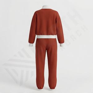 Ropa Casual con Logotipo Personalizado, Venta de Fábrica, Chándal de Invierno Personalizado para Mujer, Alta Calidad, 100% Algodón, Transpirable, Conjunto de Dos Piezas - Product Image 2