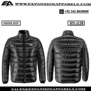 Veste matelassée bicolore personnalisée pour hommes, vêtements de sport décontractés et chauds pour l'hiver, support rembourré à bulles du fabricant - Product Image 6