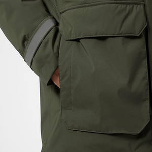 Service OEM Veste parka à capuche pour hommes grande taille résistante aux intempéries coupe-vent en gros - Product Image 6