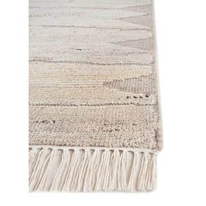 Alfombra de Lana Tejida a Mano AKWL-1893, Color Marfil, Alfombra Rectangular Grande con Rayas 3D para el Hogar, para Sala de Estar y Pasillo - Product Image 4