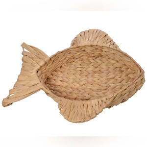 Gran oferta, bandeja para servir jacinto de agua con forma de pez llamativa, alta calidad para la decoración de la cocina del hogar hecha a mano en Vietnam - Product Image 4