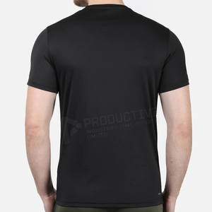 2022 mejor diseño tejido algodón poliéster hombres Fitness camiseta Popular OEM estilo para hombres - Product Image 3