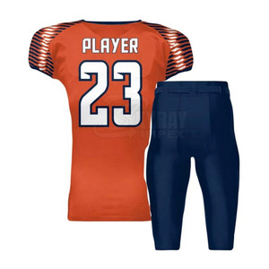 Make Your Own Team American Football Uniform Plus Size High Quality Customized Colors & Logo <b>Low</b> Factory Price in Stock - Product Image 2