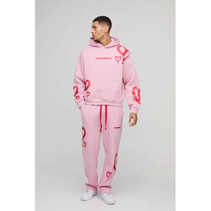 Sudadera con Capucha de Invierno de Alta Calidad, 100% Algodón, Ligera, Corte Regular, Diseño Urbano, Gráfico Personalizado, Transpirable - Product Image 4