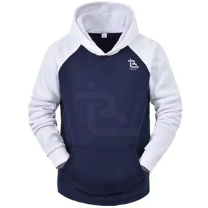 ชุดวิ่งของผู้ชายมีฮู้ดแห้งเร็วผ้าฝ้าย100% ระบายอากาศได้ดีดีไซน์ใหม่สำหรับฤดูหนาว - Product Image 2