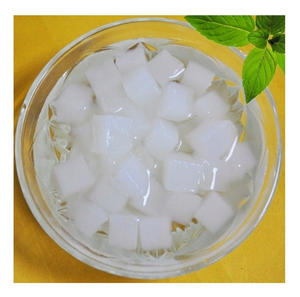 Gelatina de Coco en Almíbar, Nata de Coco, Cubos de Gel de Coco, Sabor Dulce, Listo para Comer, Bebida, Postre, Adorno, Venta al por Mayor - Product Image 1