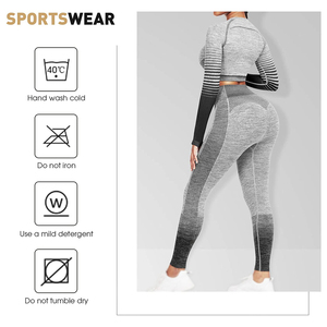 Soutien-gorge et leggings de sport ensembles de vêtements de yoga fitness vente en gros d'ensembles de yoga à bas prix pour femmes de qualité supérieure personnalisés - Product Image 5