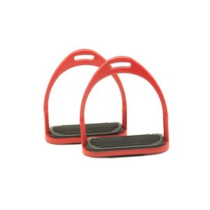 Étriers de cheval en aluminium imprimés, antibactériens, en alliage léger, avec sangles rouges et blanches, pour l'équitation western et la course, divers modèles - Product Image 5