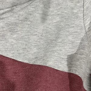Sudadera con capucha de cuello vuelto colorido Premium para mujer Colourblock transpirable algodón polar Streetwear pulóver Top con capucha - Product Image 3