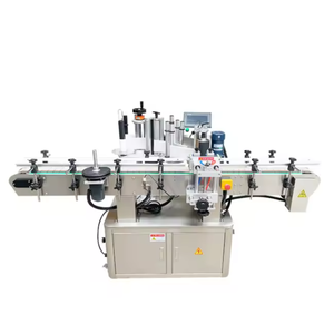 Machine de remplissage, de bouchage et d'étiquetage automatique à 4 buses, machine de remplissage, de bouchage et d'étiquetage de bouteilles à 4 têtes, machine d'étiquetage ronde, remplissage de liquide - Product Image 4