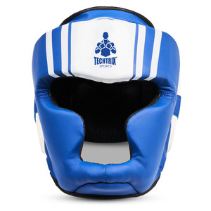 Protector de cabeza de cuero de último diseño más vendido, protección facial completa para adultos a precio bajo al por mayor - Product Image 2