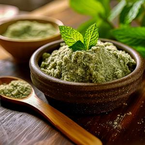 Polvo de Menta de Etiqueta Limpia, Hoja de Menta Pura y Natural, Vegano - Product Image 2