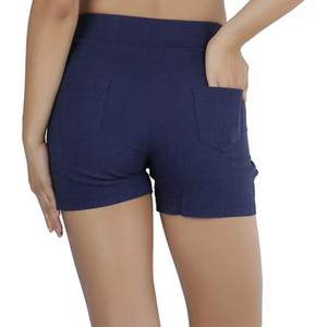 Pantalones cortos de secado rápido de cintura alta para mujer con tecnología de estiramiento de 4 vías para actividades diarias y deportivas - Product Image 2