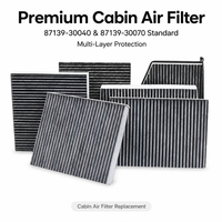 Filtre à air de cabine Fabricant de filtre à air 87139-30040 87139-30070 Compatible avec le filtre à air de cabine To-yota Camry Corolla Hot Sell