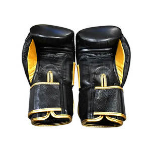 Guantes de boxeo de cuero de nuevo diseño para artes marciales y entrenamiento de boxeo con cierre ajustable para un ajuste seguro - Product Image 6
