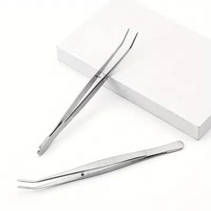 1/2 pièce Pince à ongles, Pince à coton dentaire, Pince de remplissage pour rouleaux de coton, Pince à épiler, Forceps, Manucure, Médical, Chirurgical - Product Image 1