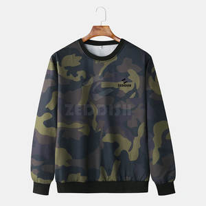 Sweat-shirt décontracté grande taille pour hommes avec motif uni unique Impression numérique du logo personnalisé Vente de matériel d'hiver en coton et polyester - Product Image 1