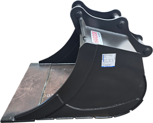 Godet de classement à 3 broches Full Hardox, godet d'excavatrice robuste pour conditions de travail extrêmes - Product Image 3